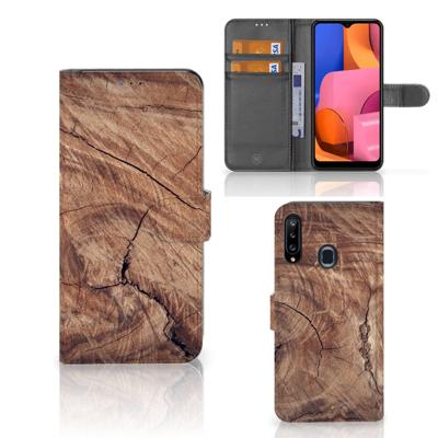 Samsung Galaxy A20s | Book Style Case | Tree Trunk