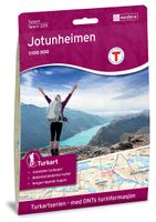 Wandelkaart 2215 Turkart Jotunheimen | Nordeca - thumbnail