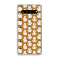 Uilen: Samsung Galaxy S10 5G Transparant Hoesje