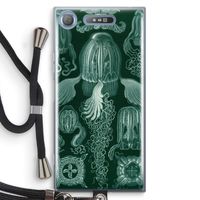 Haeckel Cubomedusae: Sony Xperia XZ1 Transparant Hoesje met koord