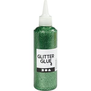 Creativ Company Glitterlijm groen, 118ml