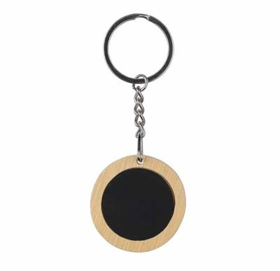 Bamboe Sleutelhanger Rond