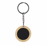 Bamboe Sleutelhanger Rond