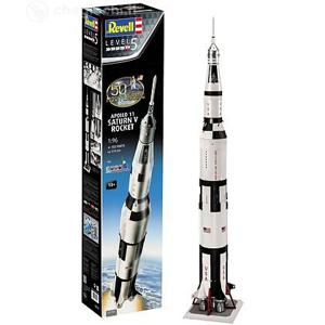 NASA Model Kit Gift Set 1/96 Apollo 11 Saturn V Rocket 114 cm