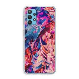 Pink Orchard: Samsung Galaxy A32 4G Transparant Hoesje