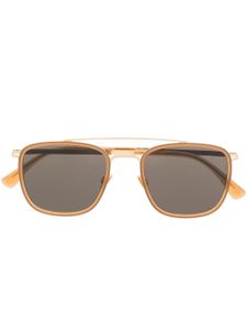 Mykita lunettes de soleil Jeppe à monture carrée - Orange