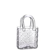 Ideas 4 Seasons Elysee glazen handtas vaas 14x9,5x22cm
