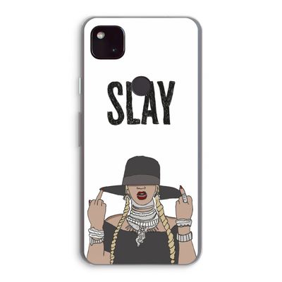 Slay All Day: Google Pixel 4a 5G Transparant Hoesje