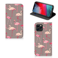 Apple iPhone 11 Pro Hoesje maken Flamingo - thumbnail