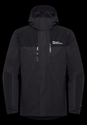 Jack wolfskin Jasper 3 in 1 jas Heren Phantom 2XL