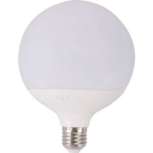 LED Lamp - Aigi Lido - Bulb G120 - E27 Fitting - 20W - Natuurlijk Wit 4000K - Wit