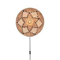 Wandlamp Andros - Naturel/Wit - Ø45cm