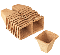 Connex Bio-Potje Vierkant 6X6Cm 20St - FLOR79110 Connex Bio-Potje Vierkant 6X6Cm 20St - FLOR79110