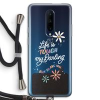 Tough Life: OnePlus 7 Pro Transparant Hoesje met koord