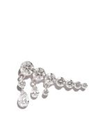 MARIA TASH boucle d'oreille Crescendo en or blanc 18ct ornée de diamants - thumbnail