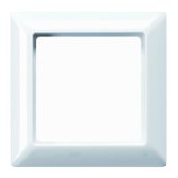 Jung AS500 afdekraam 1-voudig wit AS581WW RAL 9010