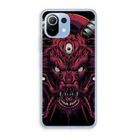 Hell Hound and Serpents: Xiaomi Mi 11 Lite Transparant Hoesje