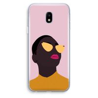 Yellow glasses: Samsung Galaxy J3 (2017) Transparant Hoesje