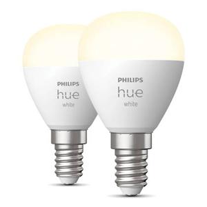 Philips Hue White Kogellamp - E14 slimme lamp - (2-pack)