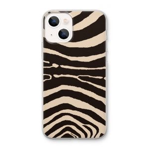 Arizona Zebra: iPhone 13 mini Transparant Hoesje