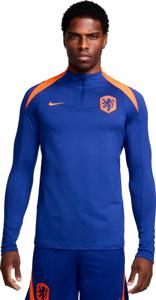 Nike Nederland Strike Voetbalshirt Lang Training Donkerblauw maat M