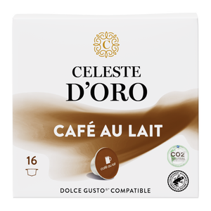 Celeste d'Oro - Finest Café au Lait - 16 DG cups