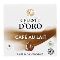 Celeste d&apos;Oro - Finest Café au Lait - 16 DG cups