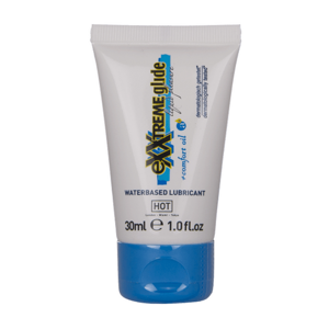 HOT Exxtreme Glide - Waterbased Lube met comfort Olie - 1 fl oz / 30 ml