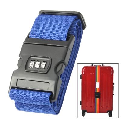 Bagage riem cross riem verstelbare verpakking band riem met wachtwoord slot voor bagage reizen koffer (kleur)