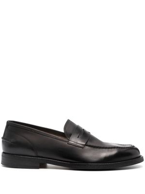 Alberto Fasciani mocassins Zen en cuir - Noir