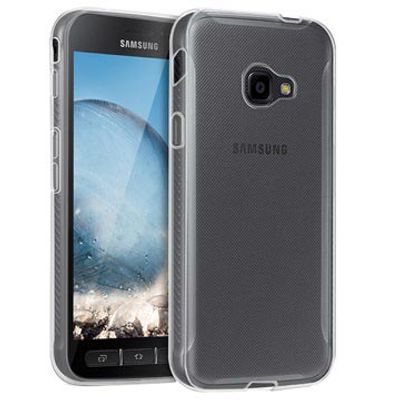 Samsung Galaxy Xcover 4s, Galaxy Xcover 4 Antislip TPU Cover - Doorzichtig