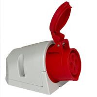 Enzo CEE 4P/32A/400V opbouw wcd rood - 6315166