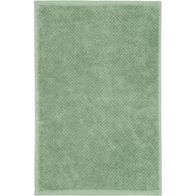 Cawö Cawo Pure Uni Gastendoekje 30x50 salbei