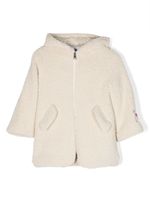 MSGM Kids veste en peau lainée artificielle à capuche - Tons neutres - thumbnail