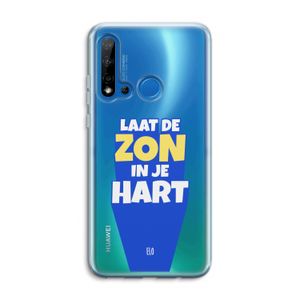 Laat de zon in je hart: Huawei P20 Lite (2019) Transparant Hoesje