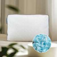 Hoofdkussen Premium 3D Air - Memory Foam - Voor Rug- & Buik- En Zijslaper - Memory Foam - Aanpasbaar En Drukpunt Verminderend - Dekbed-Discounter.nl
