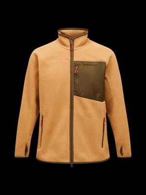 Peak Performance Pile Zip Fleece Heren Sierra Sand M