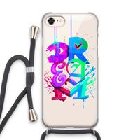 Dream: iPhone 8 Transparant Hoesje met koord