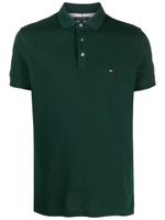 Tommy Hilfiger polo en coton à logo brodé - Vert