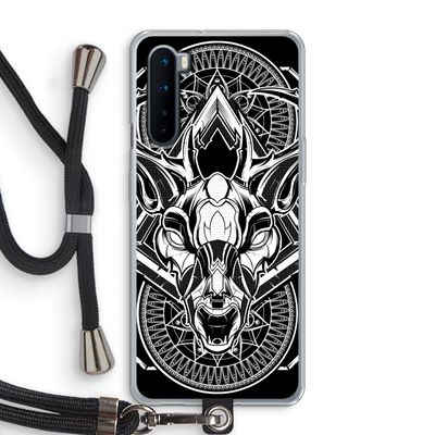 Oh Deer: OnePlus Nord Transparant Hoesje met koord