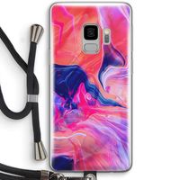 Earth And Ocean: Samsung Galaxy S9 Transparant Hoesje met koord