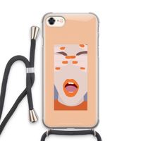 Surprise: iPhone 8 Transparant Hoesje met koord