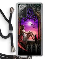 Kinderen van de nacht: Samsung Galaxy Note 20 / Note 20 5G Transparant Hoesje met koord