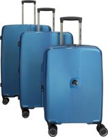 Enrico Benetti Richmond 3 delige Kofferset-Petrol