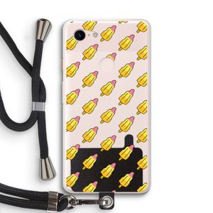 Waterijsjes: Pixel 3 XL Transparant Hoesje met koord