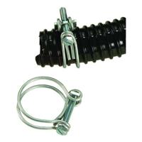 Set van 2 slangklemmen - UBBINK - Diameter 30-34 mm - Gegalvaniseerd - Voor spiraalslangen