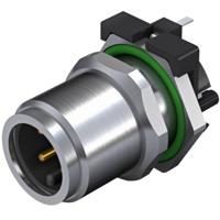 Weidmüller 2423330000 Sensor/actuator inbouwconnector M12 Aantal polen (sensoren): 4 Stekker, inbouw verticaal 10 stuk(s)