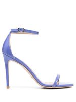 Stuart Weitzman sandales à fini verni 105 mm - Violet - thumbnail