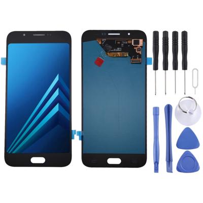 OLED materiële LCD-scherm en Digitizer voor Galaxy A8(Black)