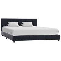 Bedframe kunstleer zwart 120x200 cm